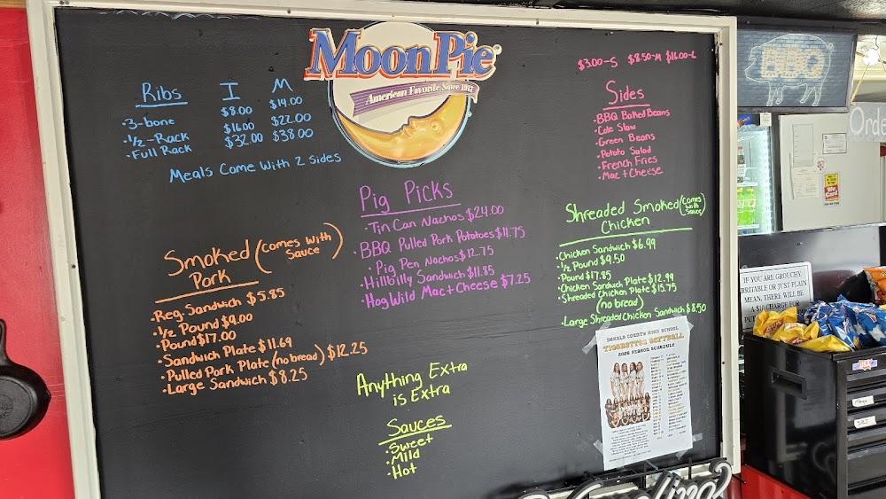 The Lipstick Pig Barbeque Menu image 1