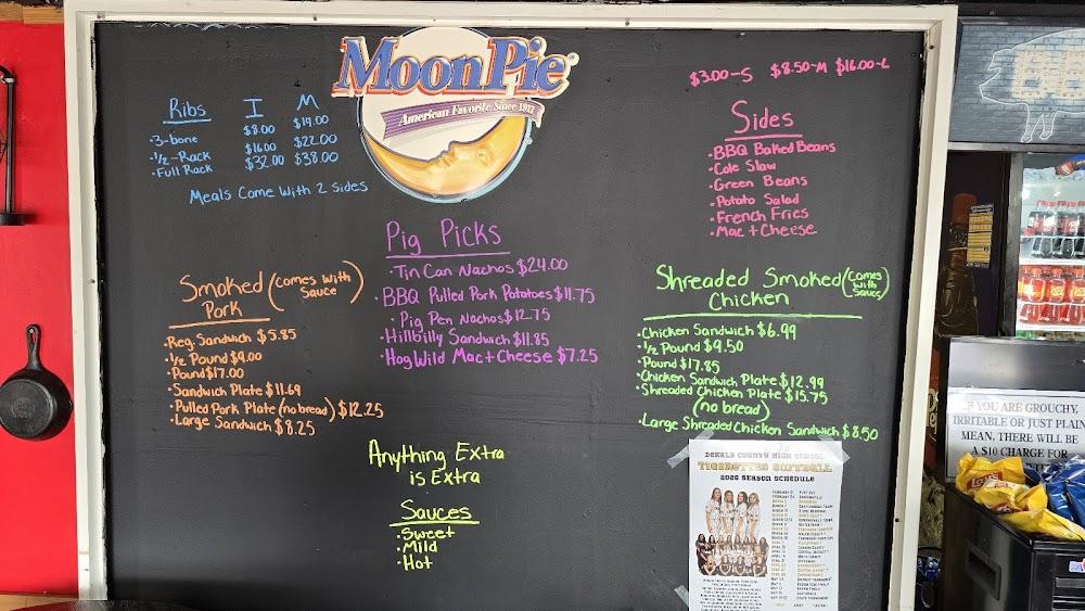 The Lipstick Pig Barbeque Menu image 2